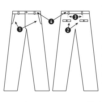 Ritz - man's trousers