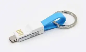 POW - Brelok i przewód USB do ładowania 3 w 1