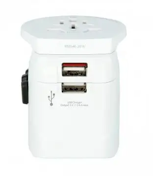 PRO LIGHT USB WORLD - Uniwersalny adapter z USB