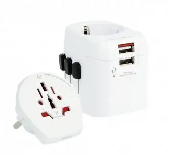 PRO LIGHT USB WORLD - Uniwersalny adapter z USB