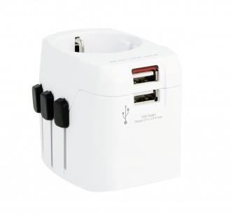PRO LIGHT USB WORLD - Uniwersalny adapter z USB