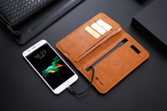 POWER SLEEVE - Powerbank i bezprzewodowa ładowarka Qi