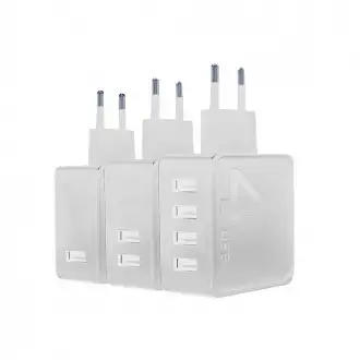 PLUGGY IV - Ładowarka sieciowa USB - 4 porty