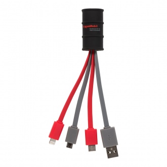 4SOME 3D - PVC CUSTOMIZED HEAD charging cable