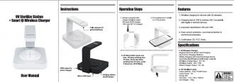 Apollo - 2in1 UV Sterilize station & Qi wireless charger