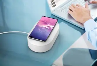 UV CLEANING BOX - 2-in-1 - UV sterilizer & wireless charger