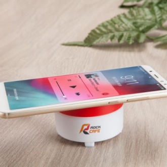 MOLLER - Bluetooth speaker with wireless charging base