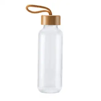 TRILBY -  450ml glass bottle with bamboo cap