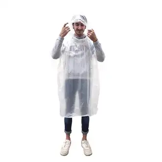 VOSTOK - Compostable PLA rain poncho