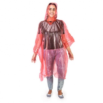 SHAKA - One-size adults rain poncho
