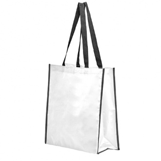 COAST - Reusable bag with a glossy laminate finish
