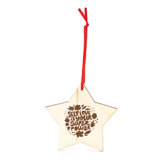 JINGLE - Wooden christmas decoration