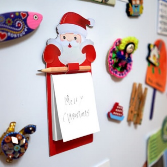 KLAUS - Christmas magnet with Santa Claus design