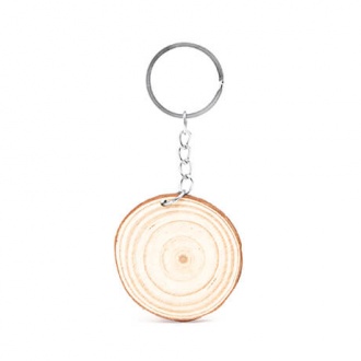 BUDAN - Natural wood keychain