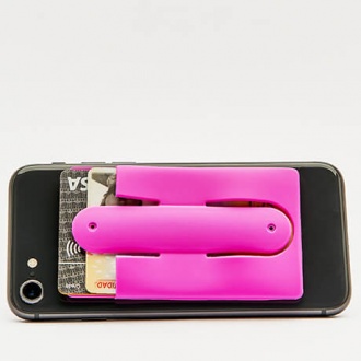 KETU - Practical silicone card holder and phone stand