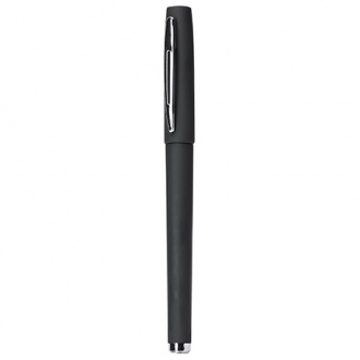 COLOMA - Roller ballpen with metal clip and tip