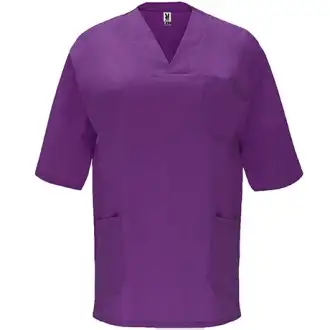 Panacea - Fartuch medyczny unisex z krótkim rękawem