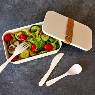 YOBO - PLA lunch box with tightening silicone strap
