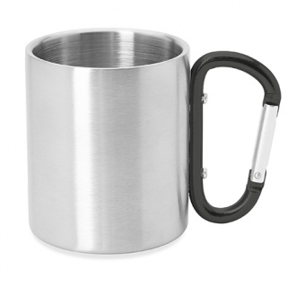 GUAYA - Metal mug 220ml  with double wall