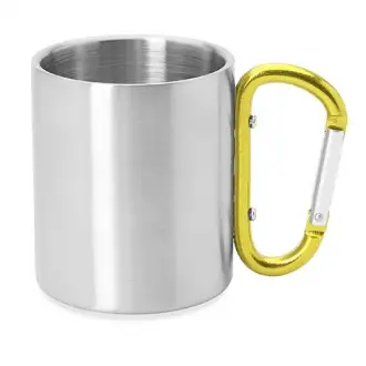 GUAYA - Metal mug 220ml  with double wall