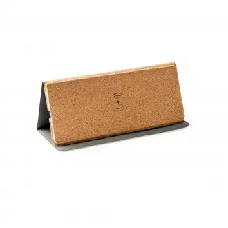 ALAX - Mouse pad & Wireless charger in a cork case
