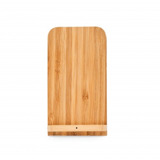 GRAVITY - Phone Stand & Wireless Charger in Bamboo Case
