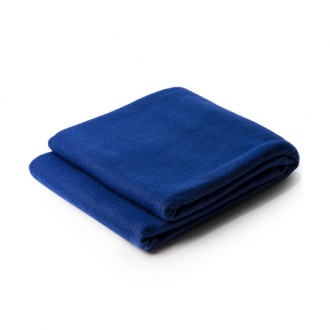 BRANDON - Fleece blanket made from RPET recycled polyester 