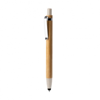 NAGOYA - Retractable pen with bamboo body