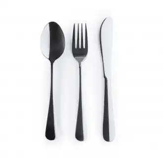 BELVER - Steel cutlery set