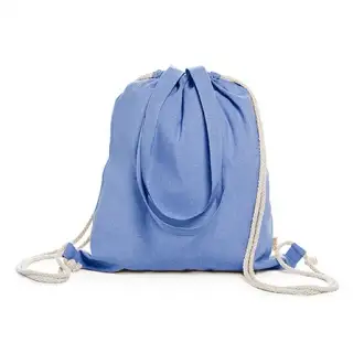 VARESE - Drawstring backpack bag made of 140 gsm recycled cotton