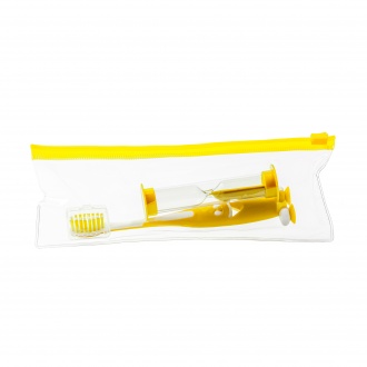 MESLER - Toothbrush set with sand clock