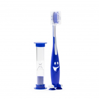 MESLER - Toothbrush set with sand clock