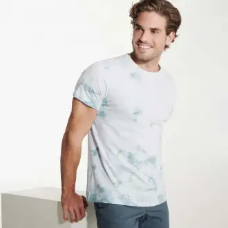 JOPLIN - Unisex short-sleeve t-shirt in tie dye effect