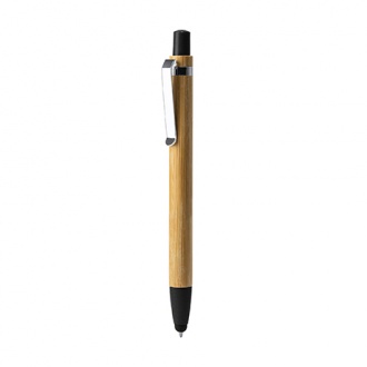 NAGOYA - Retractable pen with bamboo body