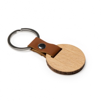 MARBEL - Natural wood keyring