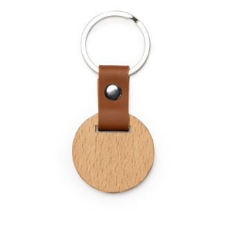 MARBEL - Natural wood keyring
