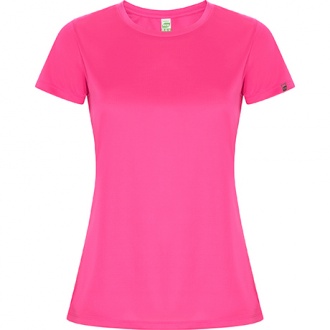 IMOLA WOMAN - Fitted technical t-shirt in recycled CONTROL-DRY polyester