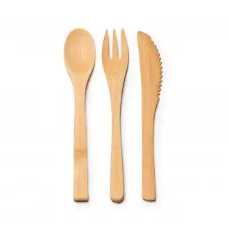 COLMER - Bamboo cutlery set