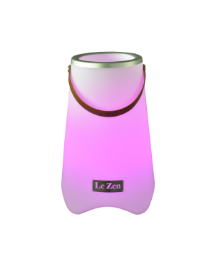 LE ZEN S - LED colored lamp & Bluetooth speaker 5W & Wine cooler