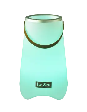 LE ZEN M - Głośnik bezprzewodowy 10W & Lampa LED & Cooler do wina na 2 butelki