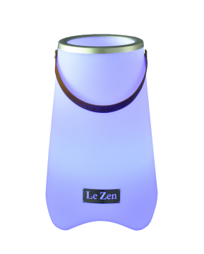 LE ZEN M - Głośnik bezprzewodowy 10W & Lampa LED & Cooler do wina na 2 butelki