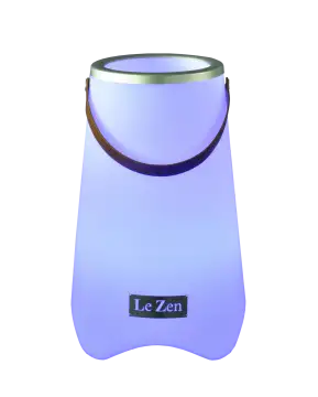 LE ZEN M - Głośnik bezprzewodowy 10W & Lampa LED & Cooler do wina na 2 butelki