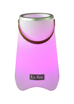 LE ZEN M - Głośnik bezprzewodowy 10W & Lampa LED & Cooler do wina na 2 butelki