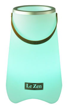 LE ZEN L - LED COLORED LAMP & BLUETOOTH SPEAKER 10W & WINE COOLER 3 BOTTLES
