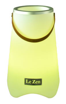 LE ZEN L - LED COLORED LAMP & BLUETOOTH SPEAKER 10W & WINE COOLER 3 BOTTLES