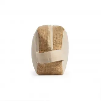 SIENA - Cosmetic bag made of jute and cotton