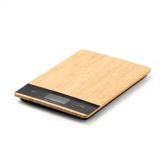 RABIL - Digital kitchen scale with natural bamboo surface