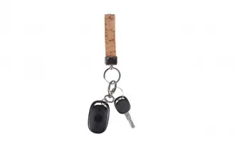 OAKY CHAIN S - Key ring made of cork and metal
