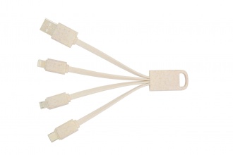 4SOME ECO - Set of 4 cables made from wheat straw