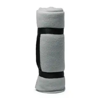 DANERIS - Fleece blanket with carrying handle